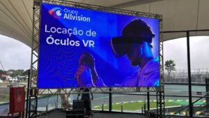 Locação de Totem Painel de LED e Projetor para Transmissão da Copa 2026