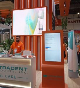 aluguel de telão de led profissional e totem digital interativo para congressos feiras eventos empresariais e shows