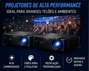Aluguel e venda de painel de LED, celulares e notebooks para eventos geeks, Super-Con Recife e feiras tecnológicas em Pernambuco e Ceará