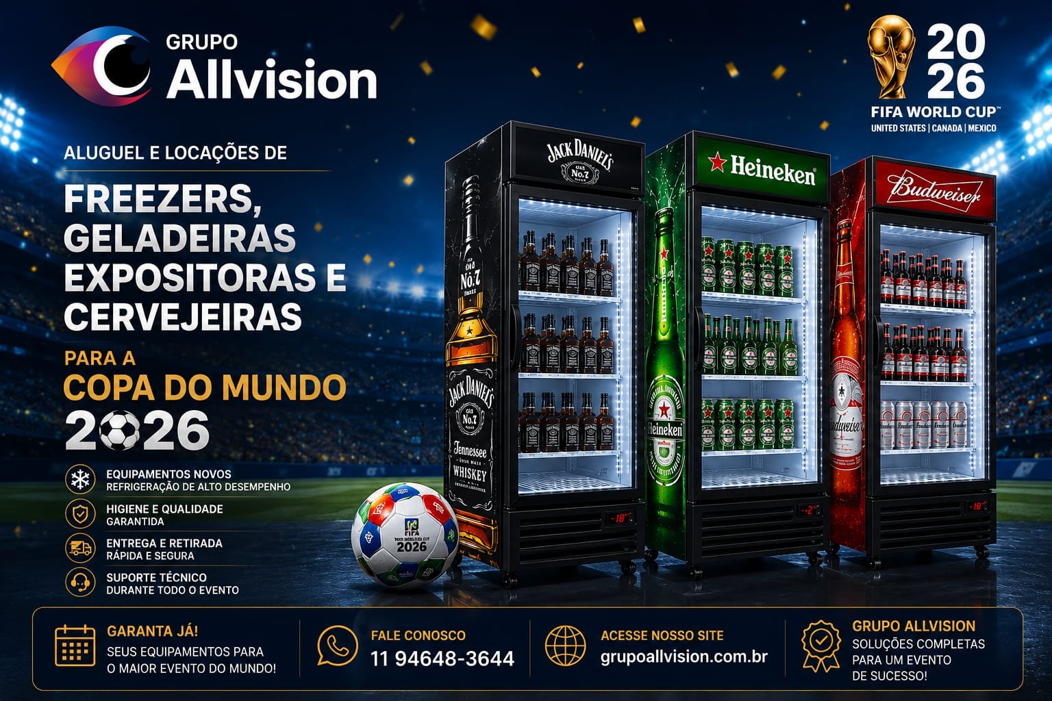 Aluguel de geladeira expositora -ALUGUEL DE FREEZER CERVEJEIRA GELADEIRA EXPOSITORA ALUGUEL DE AR PORTATIL EM RECIFE PE 2026