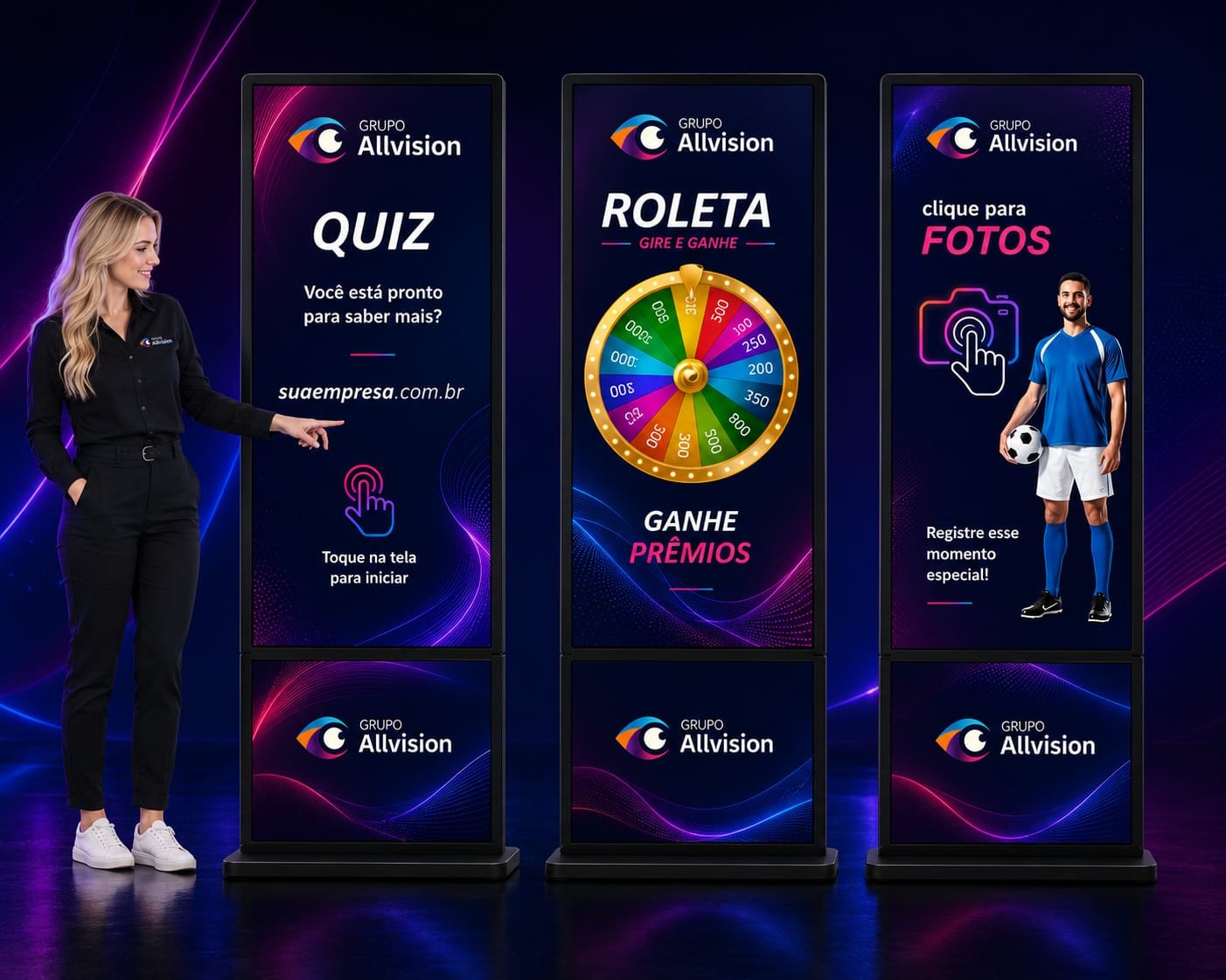 ALUGUEL E VENDA de Painel de LED Totem Digital e Telão para Eventos Congressos Palestras e Shows em Recife 2026 – CBR26 Recife Expo Center e Grandes Eventos Corporativos