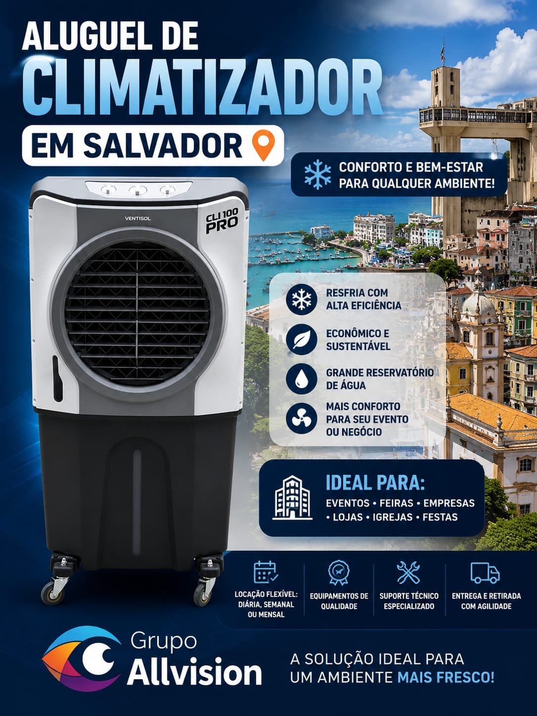 aluguel de ar-split / janela - Refrigeração em recife Maceió e Aracaju, em 2026